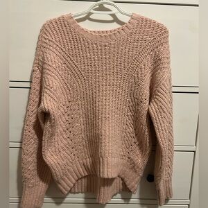 Abercrombie Kids Cozy Pink Knit Sweater